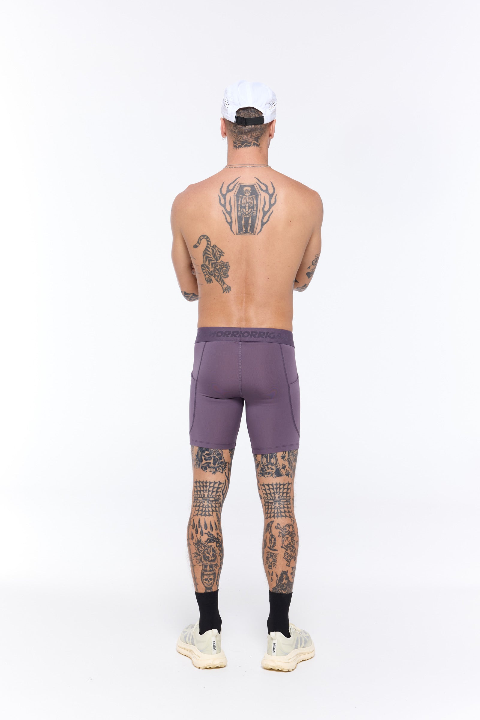 Stride Runners Tights - Ash Violet