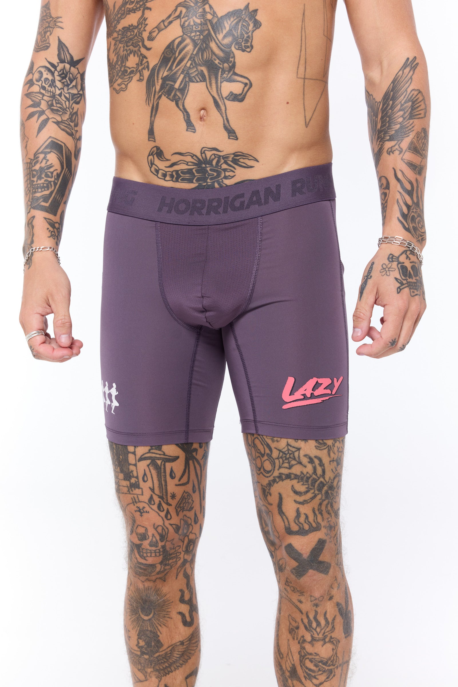 Stride Runners Tights - Ash Violet