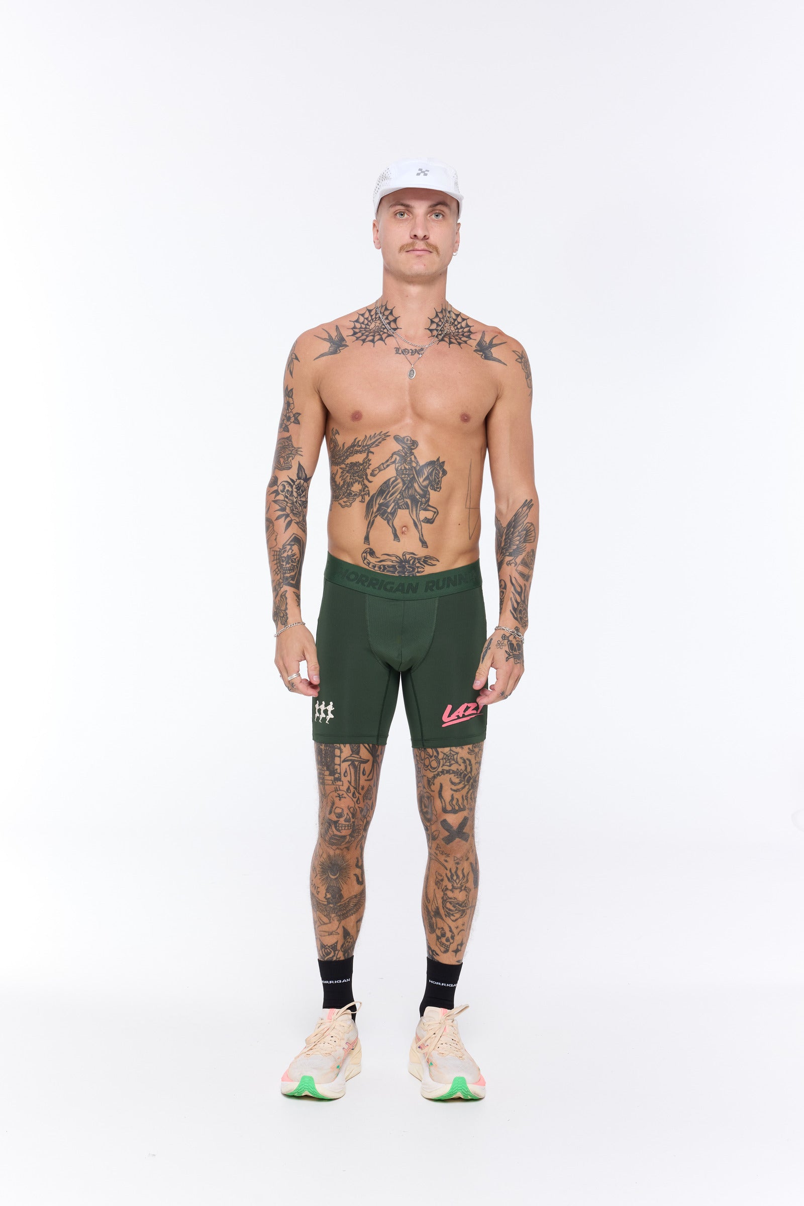 Stride Runners Tights - Trail Green