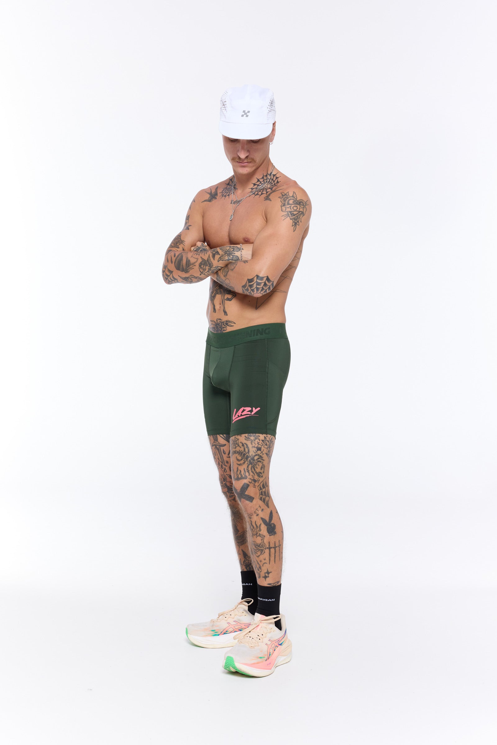 Stride Runners Tights - Trail Green