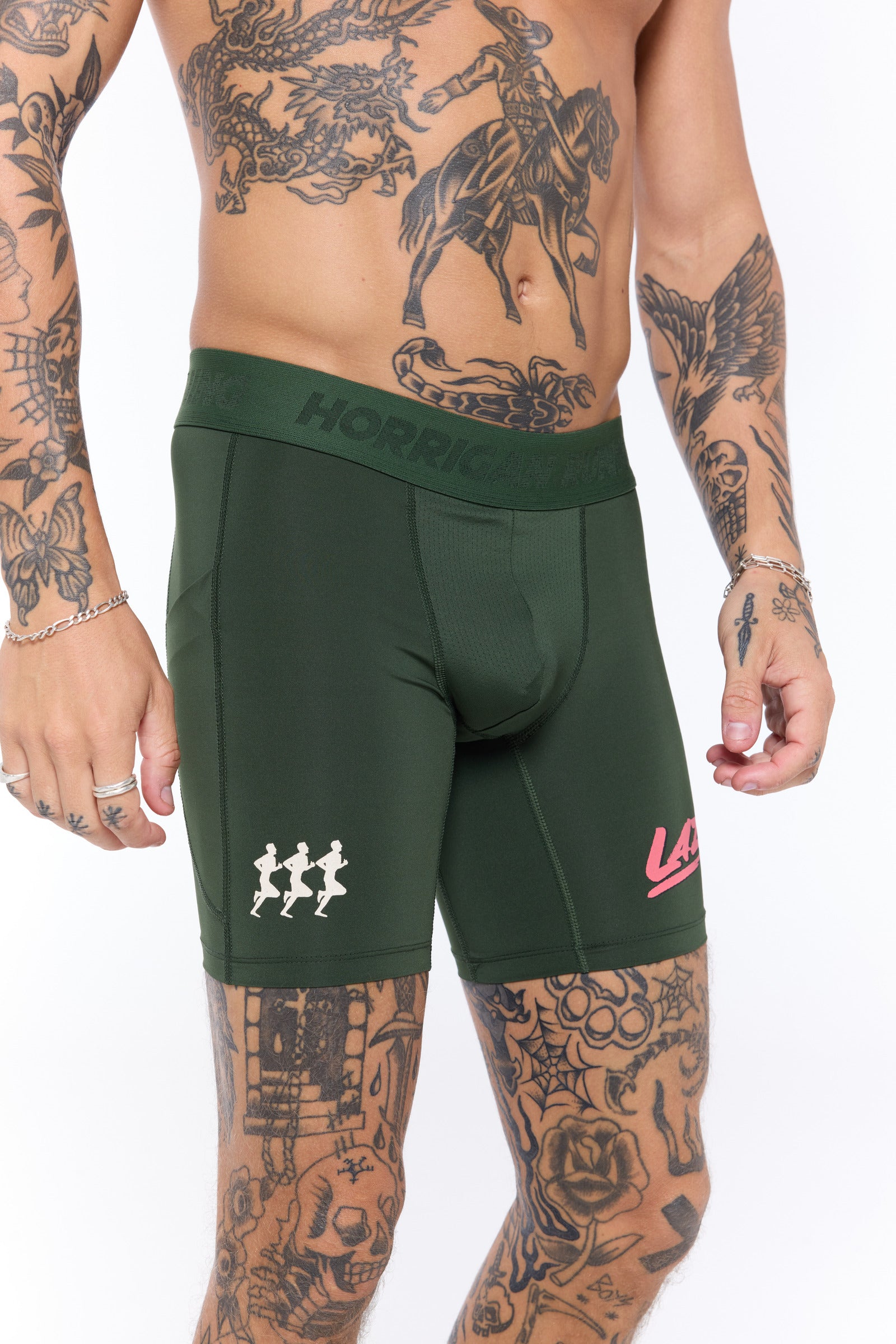 Stride Runners Tights - Trail Green