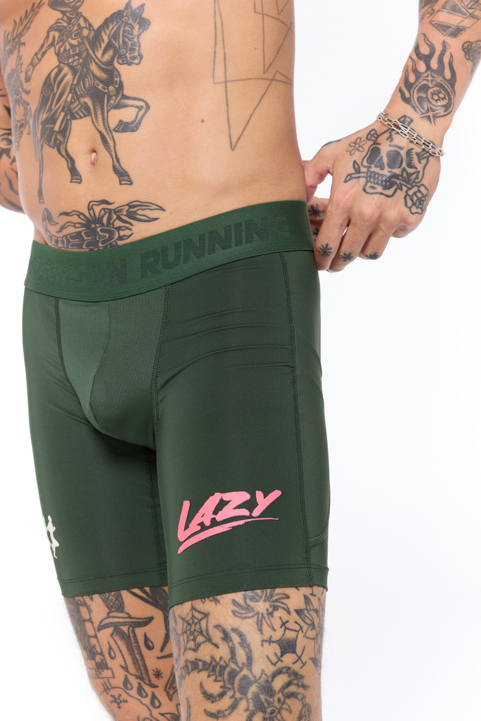 Stride Runners Tights - Trail Green